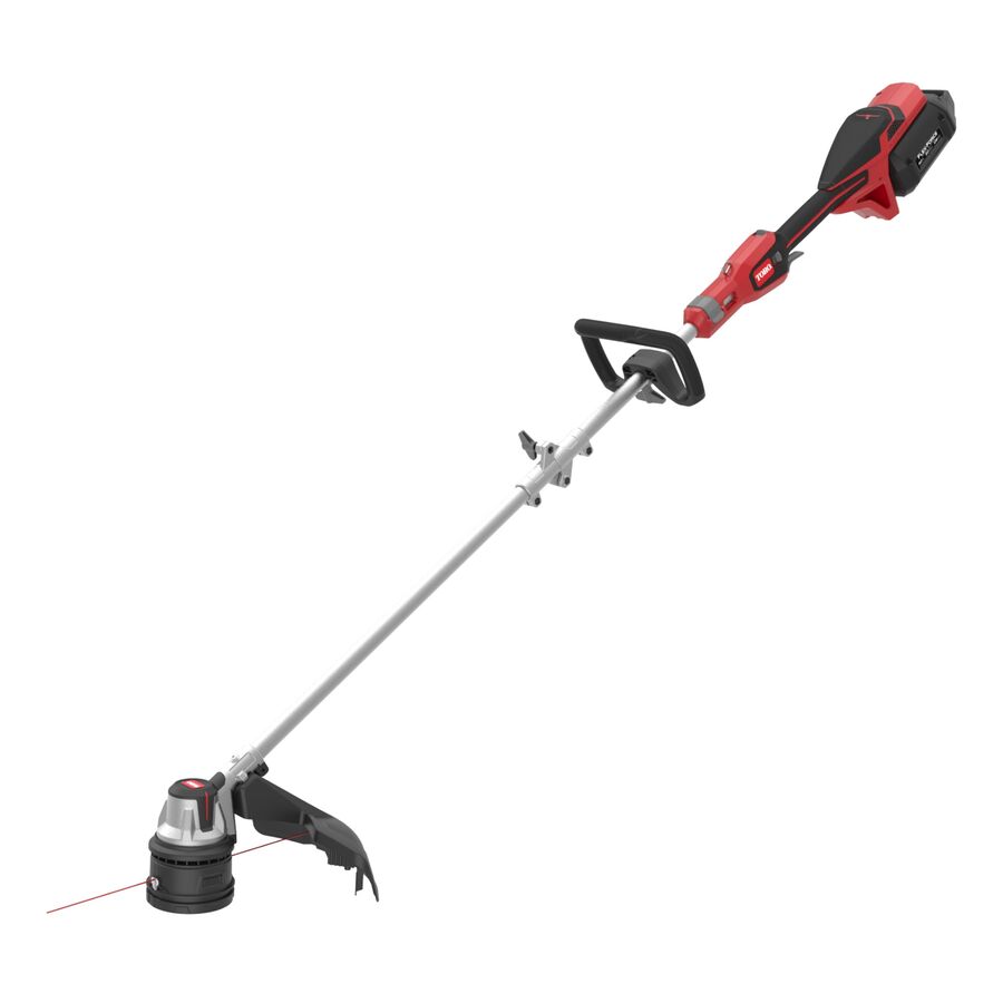 TORO 60V TRIMMER 14'/16'' TELESCOPING 2AH BATTERY AND CHARGER (51837)